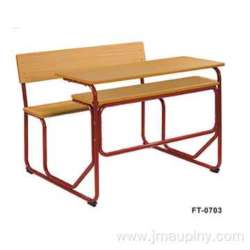 (Furntiure)table benches double student table and chair